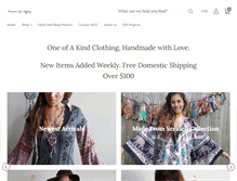 Tablet Screenshot of mountaingirlclothing.com